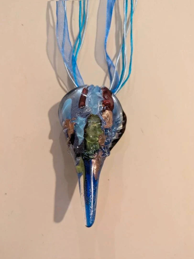 Necklace Fantasie - Blue - Brhal-70 – photo 2